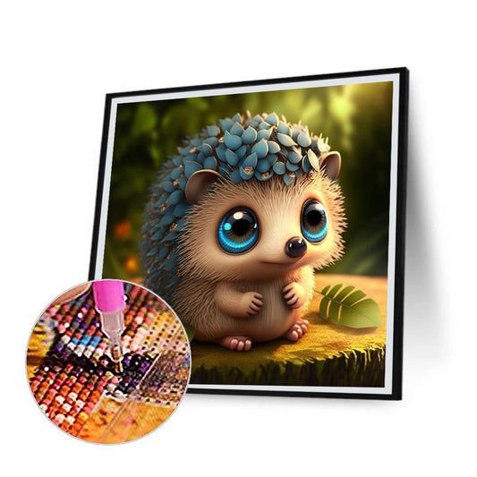 Hedgehog - Full Round Drill Diamond Painting 35*35CM