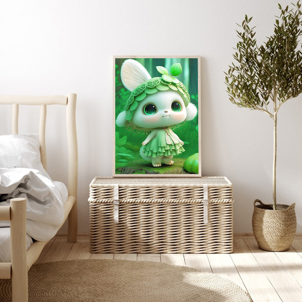 Bunny - Full Round Drill Diamond Painting 30*45CM