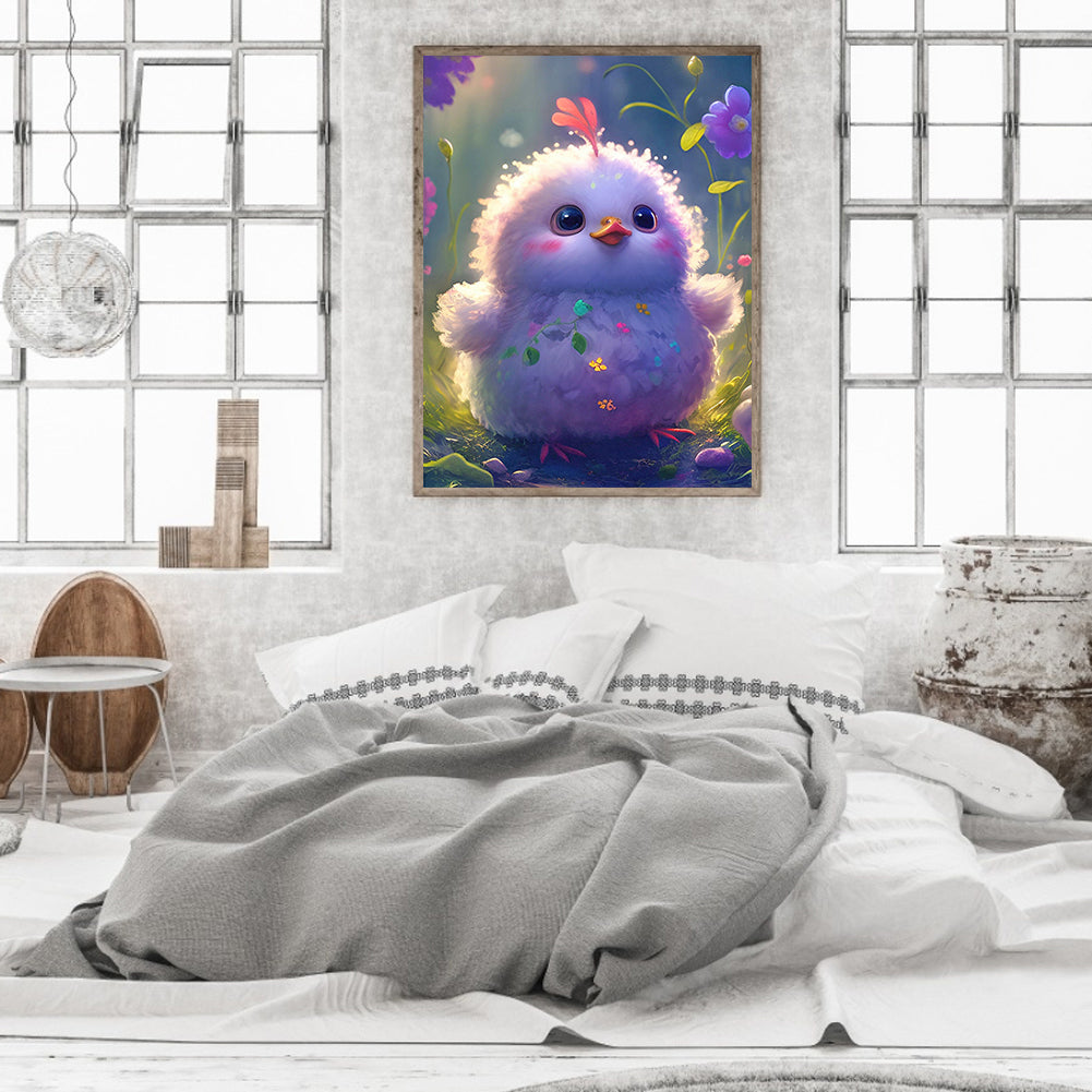 Chinese Zodiac Rooster - Full Round Drill Diamond Painting 30*40CM