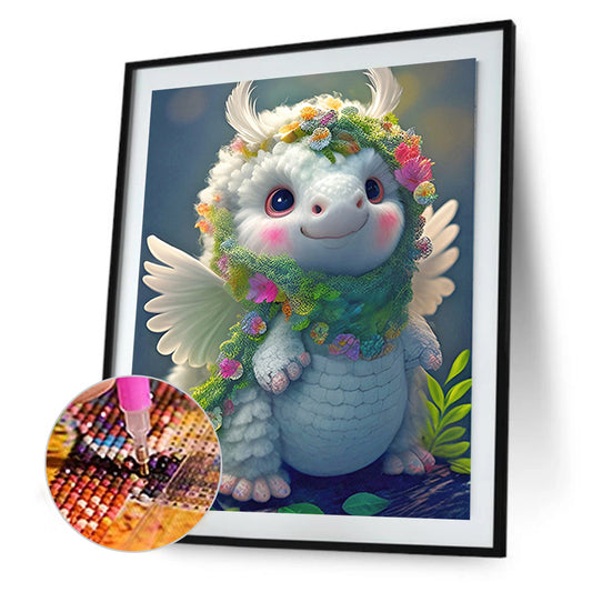Chinese Zodiac Dragon - Full Round Drill Diamond Painting 30*40CM
