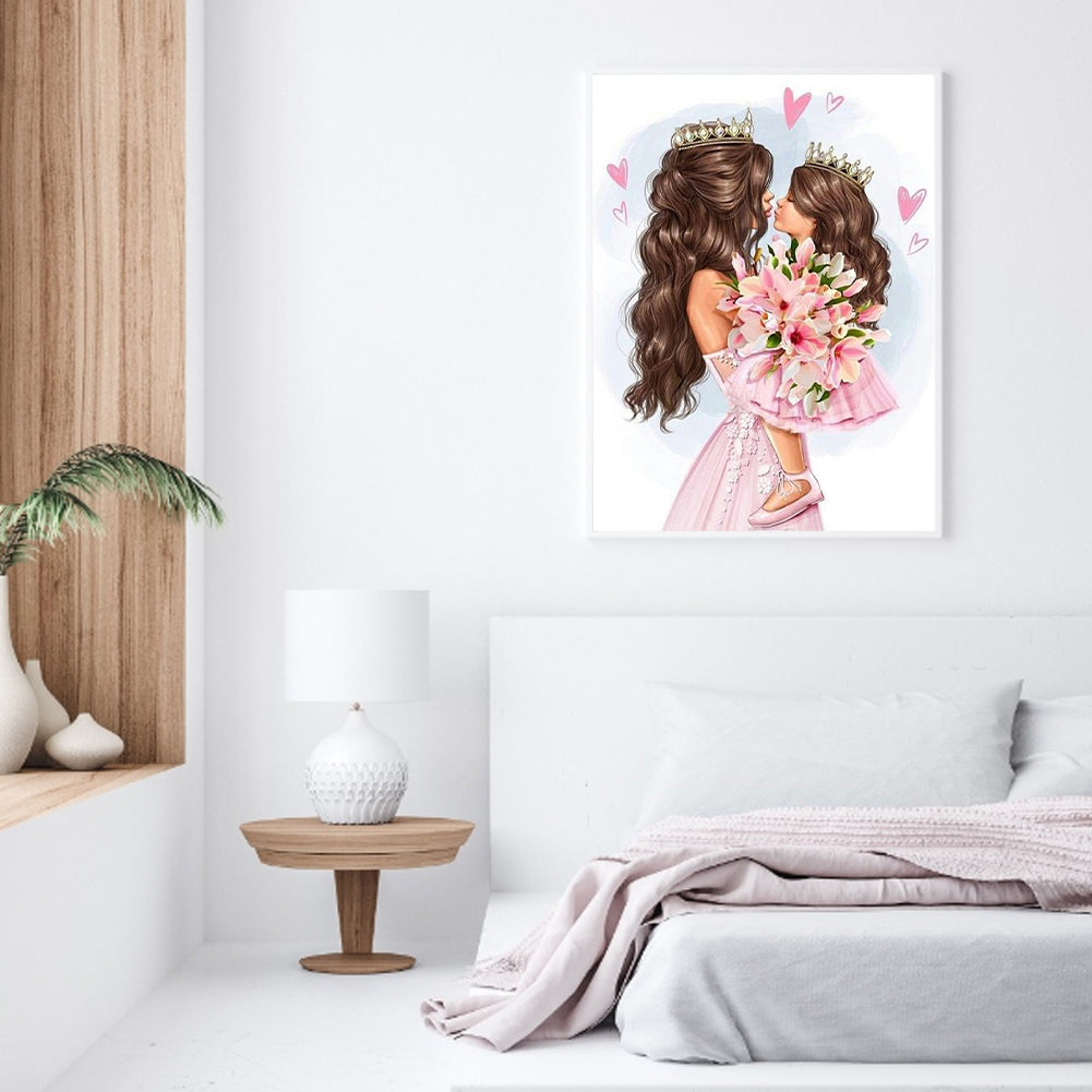 Mother'S Day - Full Round Drill Diamond Painting 30*40CM