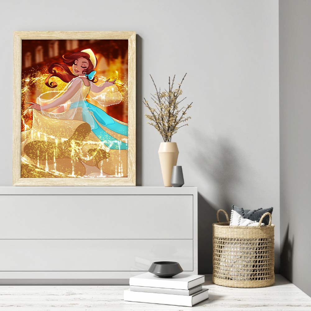 Princess Anna - Full Round Drill Diamond Painting 30*40CM