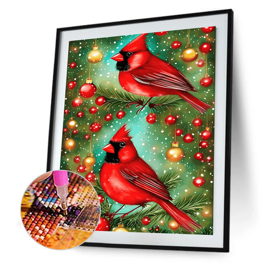 Cardinal - Full Round Drill Diamond Painting 30*40CM