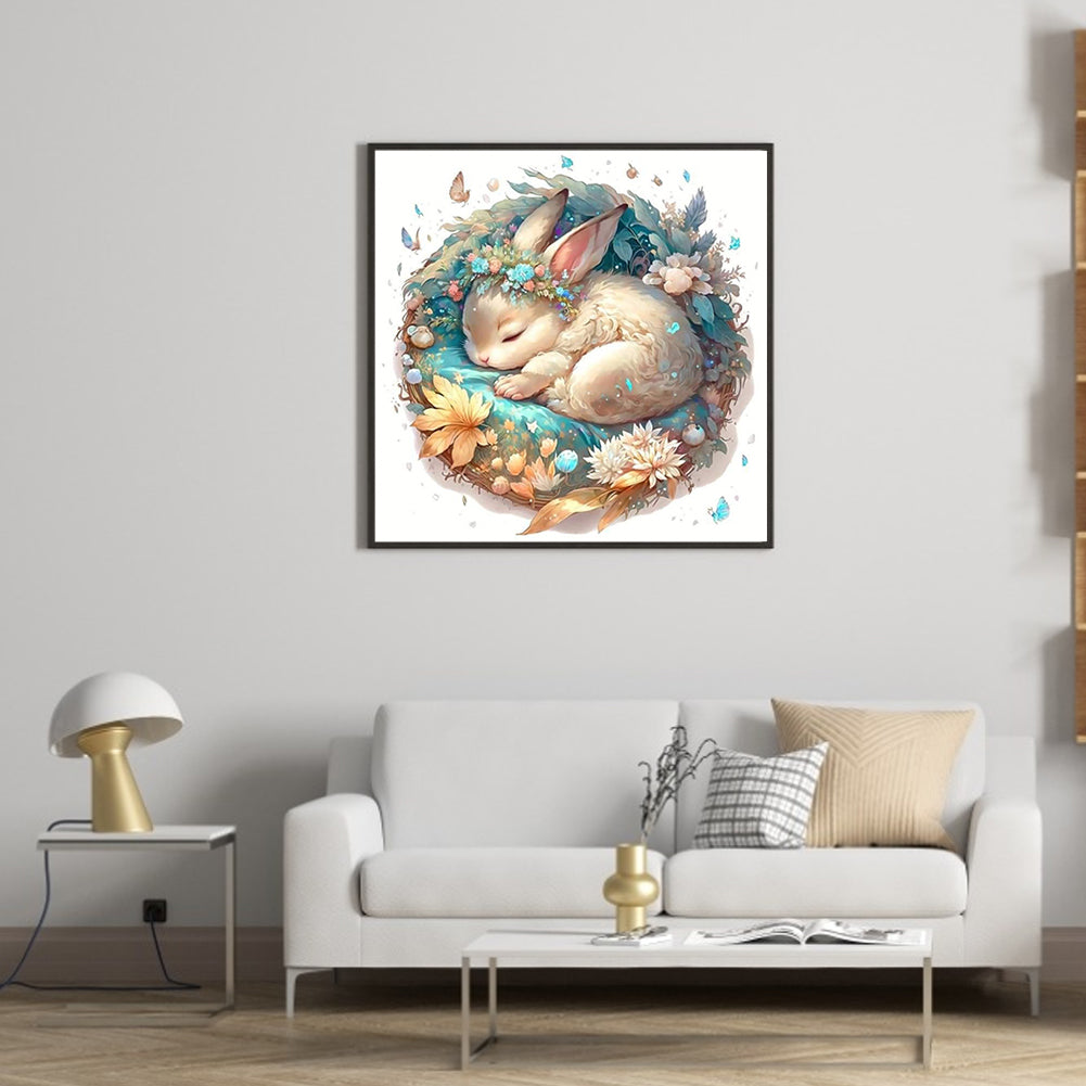 Bunny - Full Round Drill Diamond Painting 35*35CM