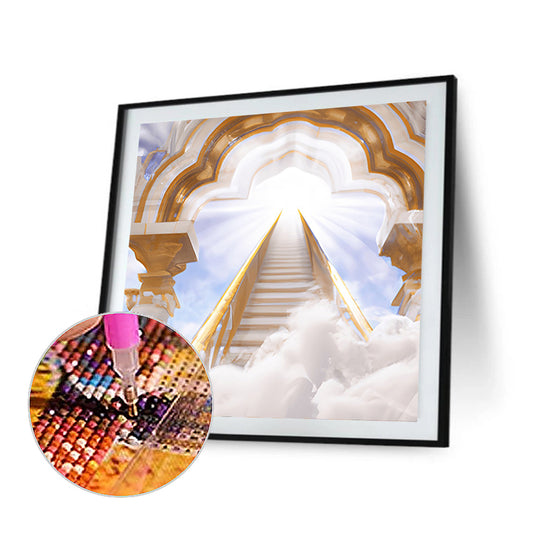 Heaven'S Gate - Full Round Drill Diamond Painting 30*30CM