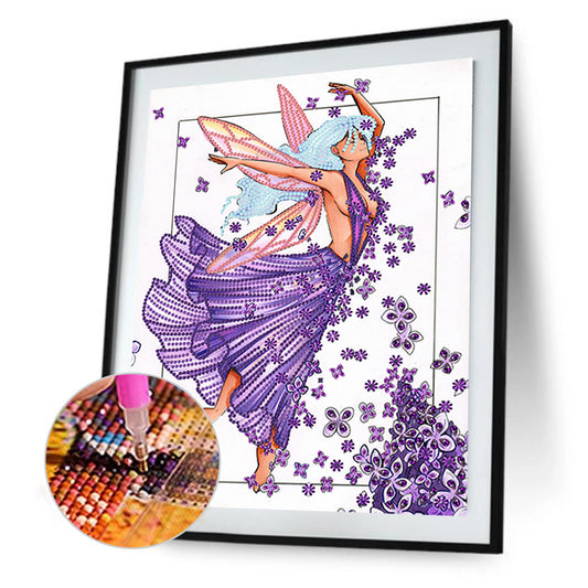 Fairy - Special Shaped Drill Diamond Painting 30*40CM
