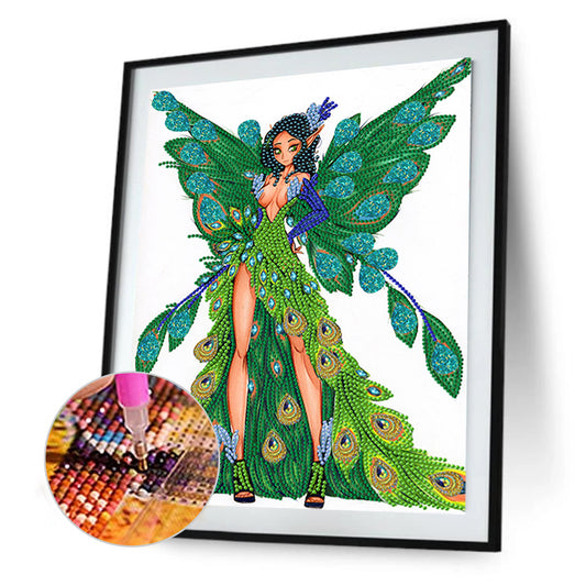 Fairy - Special Shaped Drill Diamond Painting 30*40CM