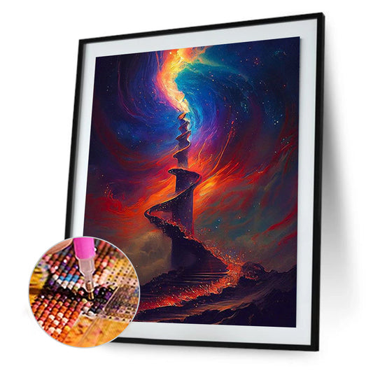 Road To Sky - Full Square Drill Diamond Painting 40*50CM