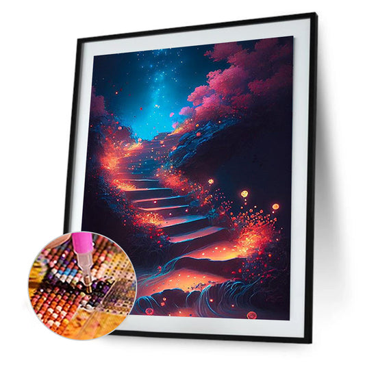 Road To Sky - Full Square Drill Diamond Painting 40*50CM