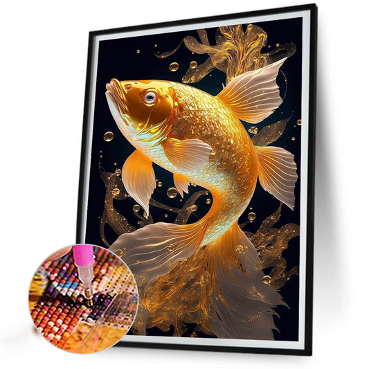 Koi Carp - Full Round Drill Diamond Painting 30*40CM