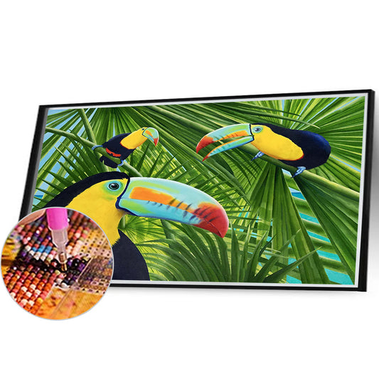 Toucan - Full Round Drill Diamond Painting 40*30CM