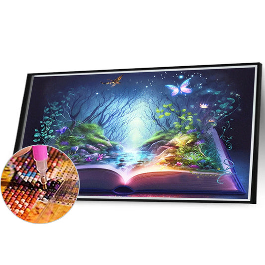 Magic Book - Full Round Drill Diamond Painting 40*30CM