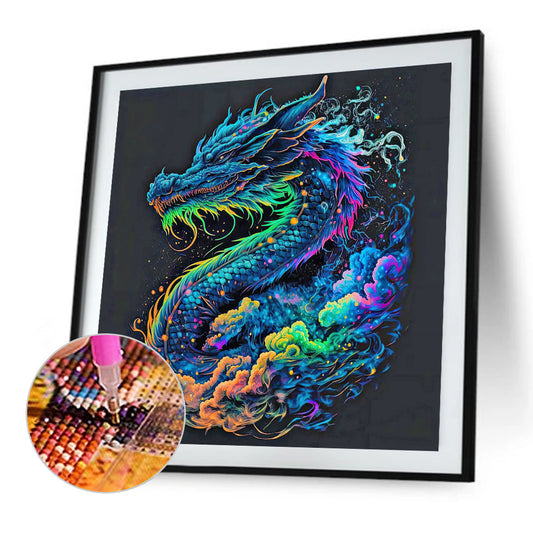 Color Dragon - Full Round Drill Diamond Painting 30*30CM
