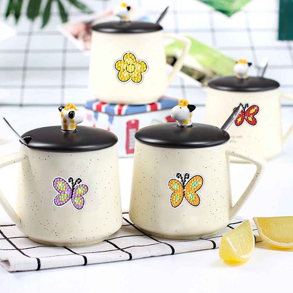 2pcs Diamonds Painting Stickers Kit Easter Style DIY for Kids Adult Gift Rewards