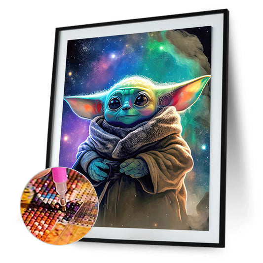 Yoda - Full Round Drill Diamond Painting 30*40CM