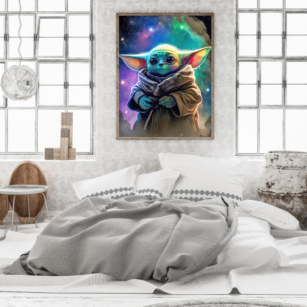Yoda - Full Round Drill Diamond Painting 30*40CM
