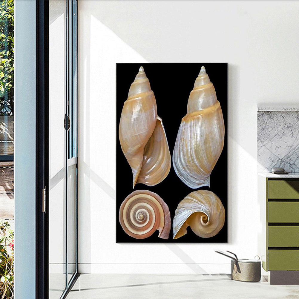 Beach Shells - Full Round Drill Diamond Painting 30*45CM