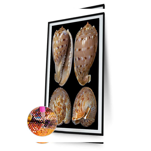 Beach Shells - Full Round Drill Diamond Painting 30*45CM