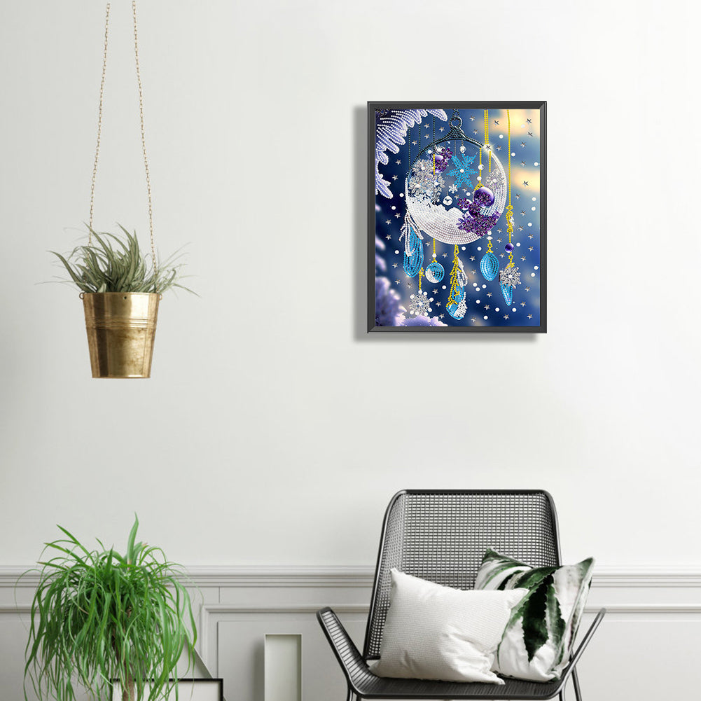 Fantasy Amethyst Ball - Special Shaped Drill Diamond Painting 30*40CM