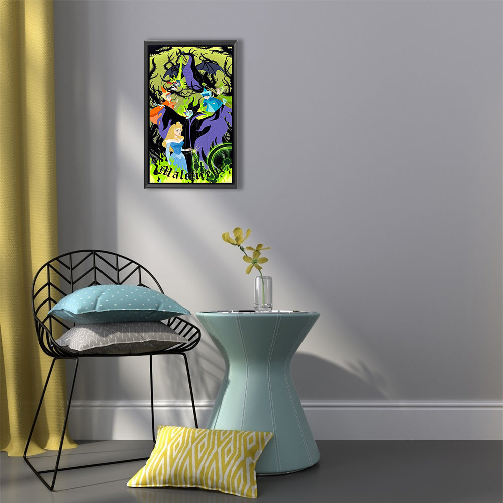 Sleeping Beauty - Full Round Drill Diamond Painting 30*50CM