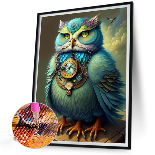 Owl -O630*40cm(picture) full-square drill diamond painting