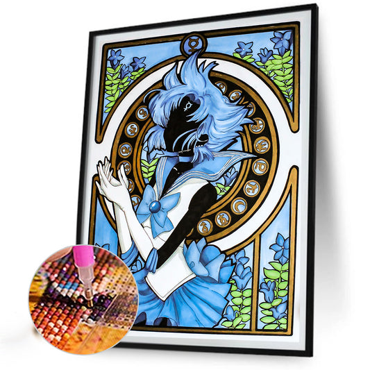 Sailor Moon - Full Round Drill Diamond Painting 30*40CM