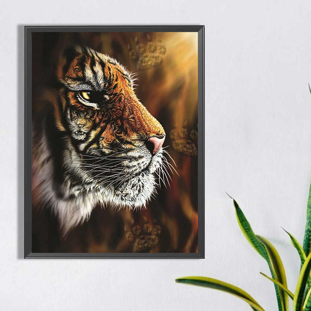 Tiger - Full Square Drill Diamond Painting 50*60CM