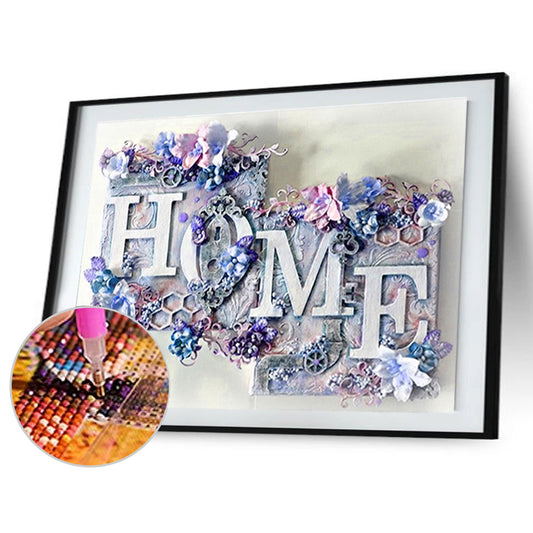 Home - Full Round Drill Diamond Painting 40*30CM