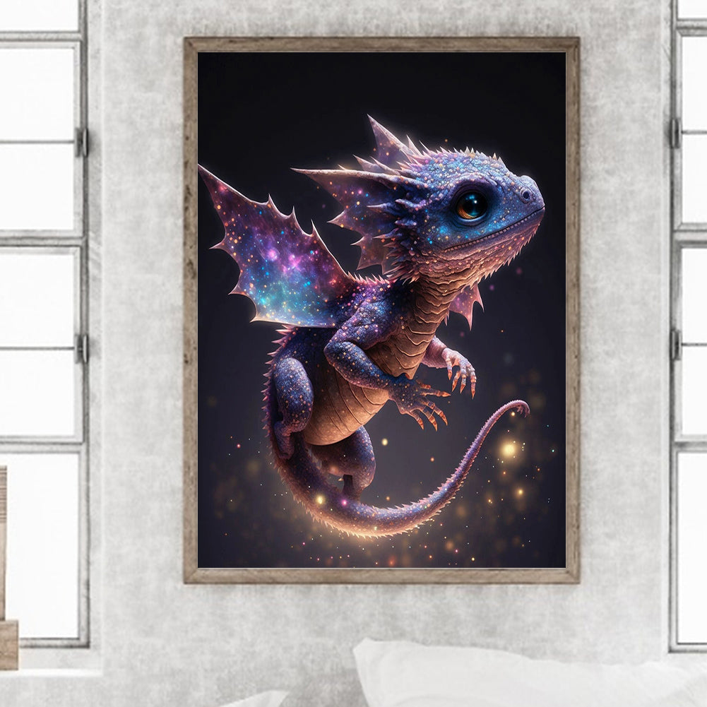 Pterosaur 30*40Ccm(canvas) full round drill diamond painting