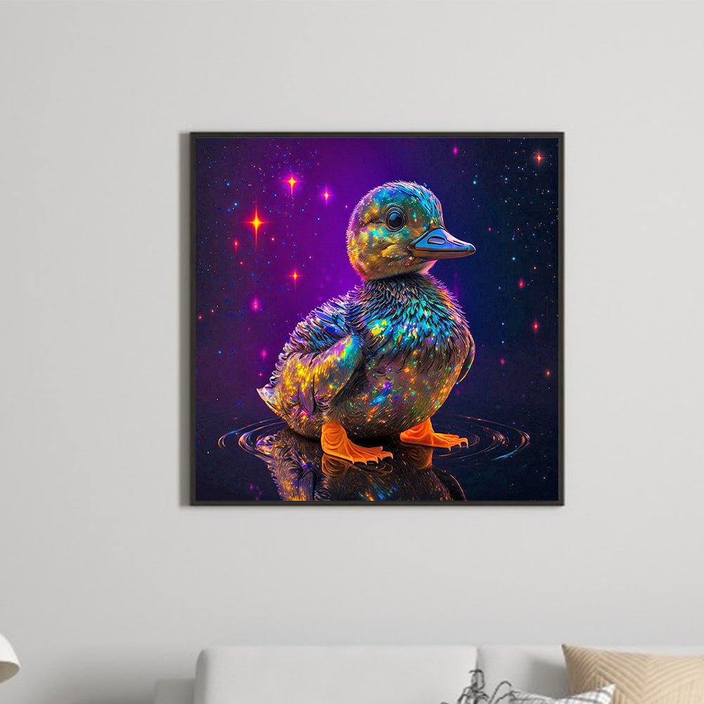 Colorful Duckling 30*30Ccm(canvas) full round drill diamond painting