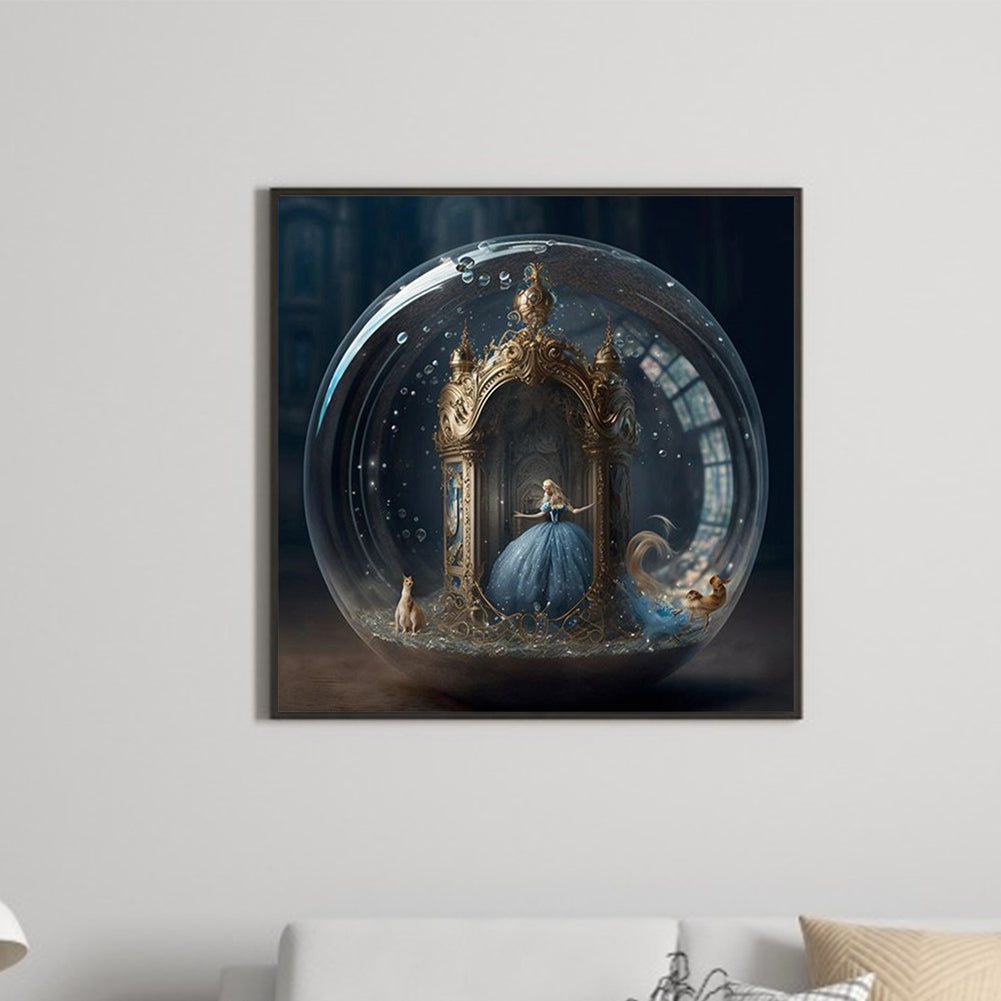 Crystal Ball Princess - Full Square Drill Diamond Painting 40*40CM