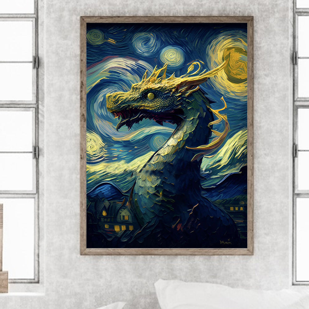 Star Dragon 30*40Ccm(canvas) full round drill diamond painting
