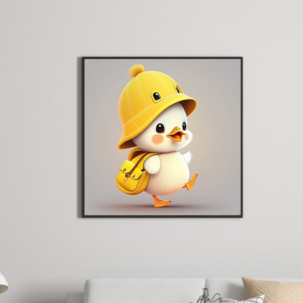 Little Yellow Duck-O630*30cm(canvas) full-round drill diamond painting