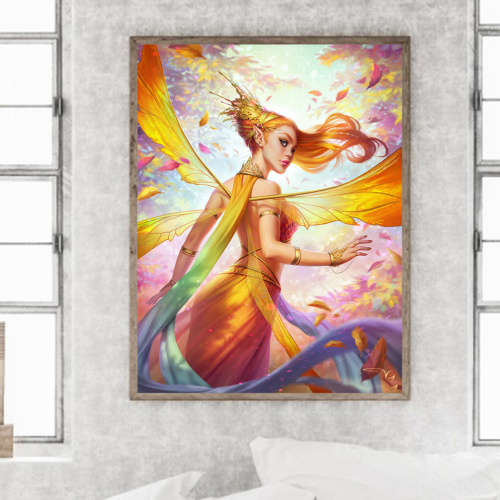 Goddess Statue 30*40Ccm(canvas) full round drill diamond painting