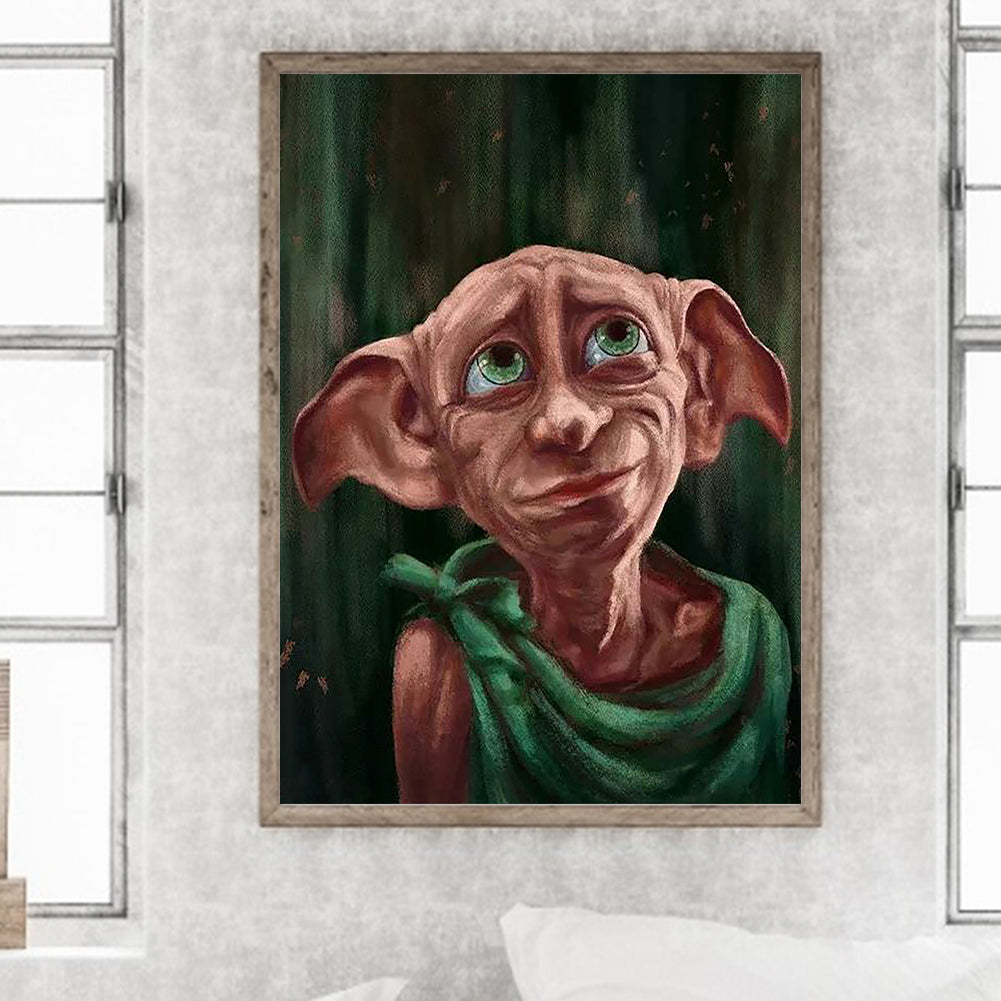 Harry Potter Elves - Full Round Drill Diamond Painting 30*40CM