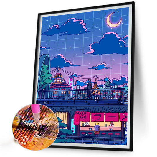 Spring Landscape - Full Round Drill Diamond Painting 30*40CM