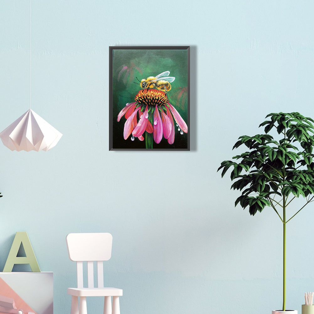 The Flowers - Full Round Drill Diamond Painting 30*40CM