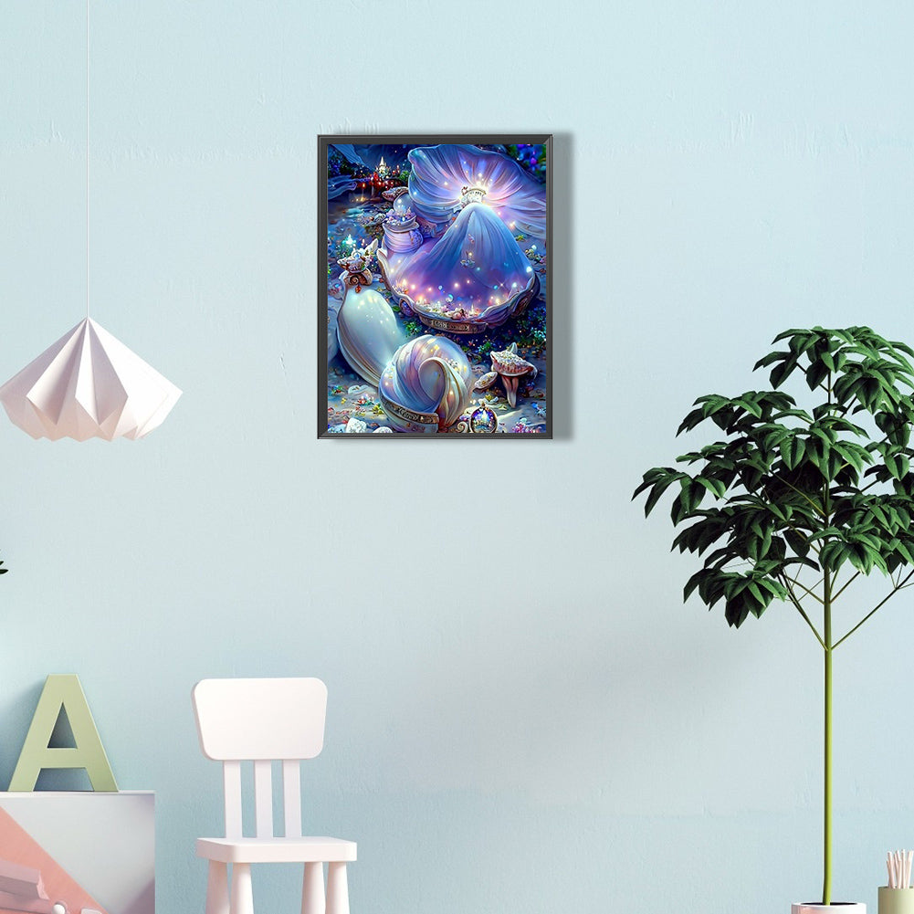 Shell Pearl - Full Round Drill Diamond Painting 30*40CM