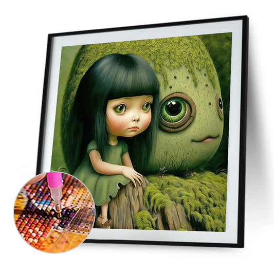 Creatures Of The Forest 30*30Ccm(canvas) full round drill diamond painting