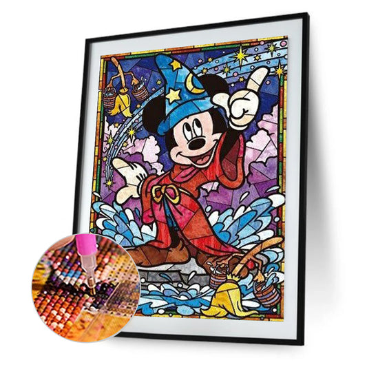 Disney Mickey - Full Round Drill Diamond Painting 30*40CM