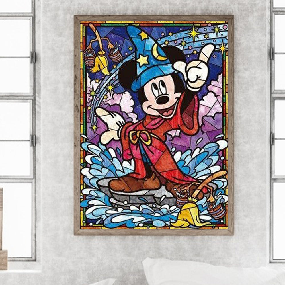 Disney Mickey - Full Round Drill Diamond Painting 30*40CM