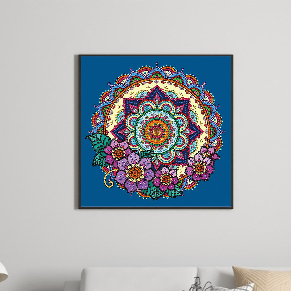 Mandala - Special Shaped Drill Diamond Painting 30*30CM