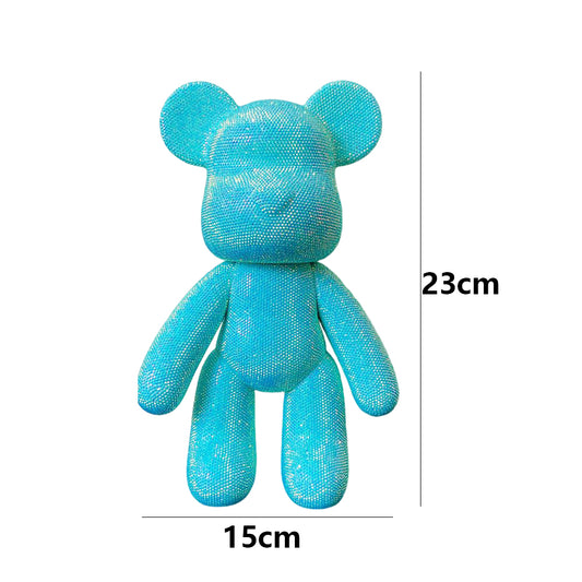 DIY Crystal Rhinestone Embroidery Cross Stitch Cute 5D Diamond Art Bear Set