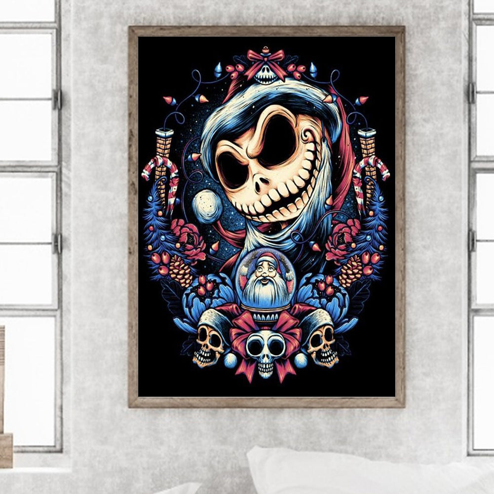 Corpse Bride And Skull - Full Square Drill Diamond Painting 40*50CM