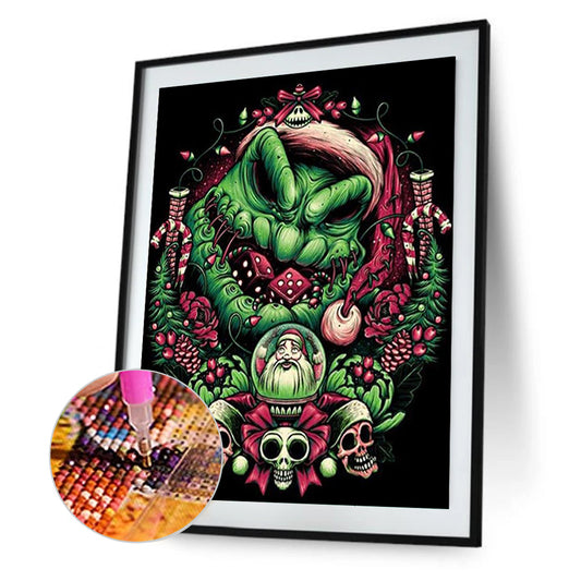 Corpse Bride And Skull - Full Square Drill Diamond Painting 40*50CM