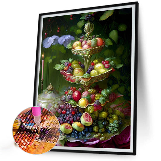 Princess Dessert - Full Round Drill Diamond Painting 30*40CM