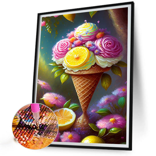 Princess Dessert - Full Round Drill Diamond Painting 30*40CM