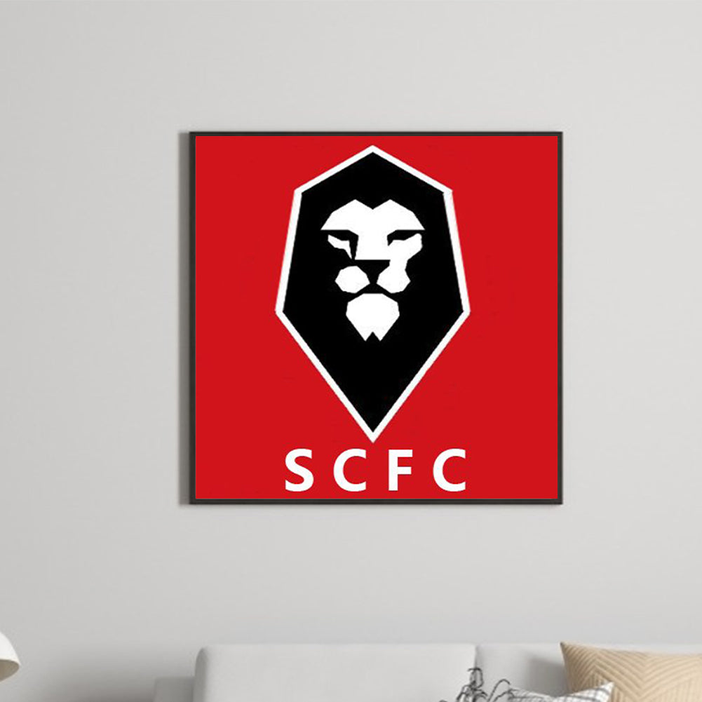 Salford City Football Club - Full Round Drill Diamond Painting 30*30CM