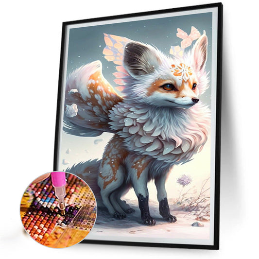 Fox - Full Round Drill Diamond Painting 30*40CM
