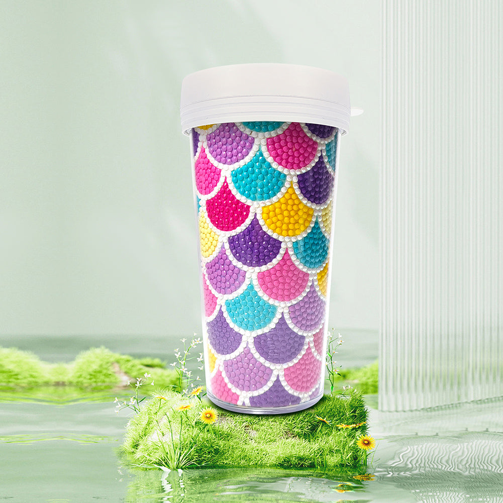 DIY Crystal Diamond Water Bottle Leak Proof BPA Free for Fitness Sports Outdoors